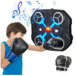 Máquina de Boxeo Musical con Bluetooth + Guantes | Entrena y Diviértete en Casa
