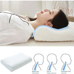 Almohada Viscoelástica Ergonómica para Descanso Profundo