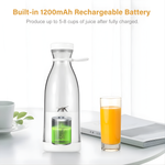 Licuadora Portatil 380 Ml Recargable