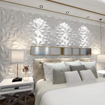 Panel Blanco decoración 30x30 Impermeable