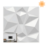 Panel Blanco decoración 30x30 Impermeable