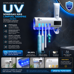 Dispensador Y Esterilizador Cepillos Uv