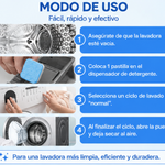 🧼 Pastillas de Limpieza Profunda para Lavadora – Kit 12 Piezas