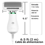 Cepillo Secador Para Mascotas 2 en 1