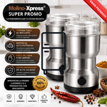 Molinillo Eléctrico Multifuncional para Café, Especias y Granos | Acero Inoxidable