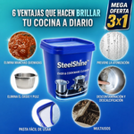 Pasta Limpiadora Premium para Acero Inoxidable