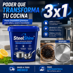 Pasta Limpiadora Premium para Acero Inoxidable